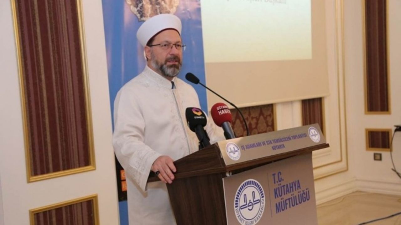 Diyanet İşleri Başkanı Erbaş: "Türkiye’de 10 senede 15 bin cami inşa edildi"