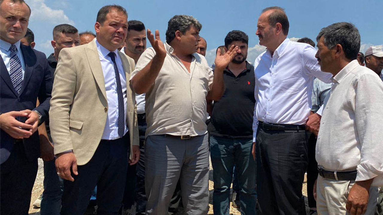 MHP, Tire’de afetten etkilenen üreticileri ziyaret etti