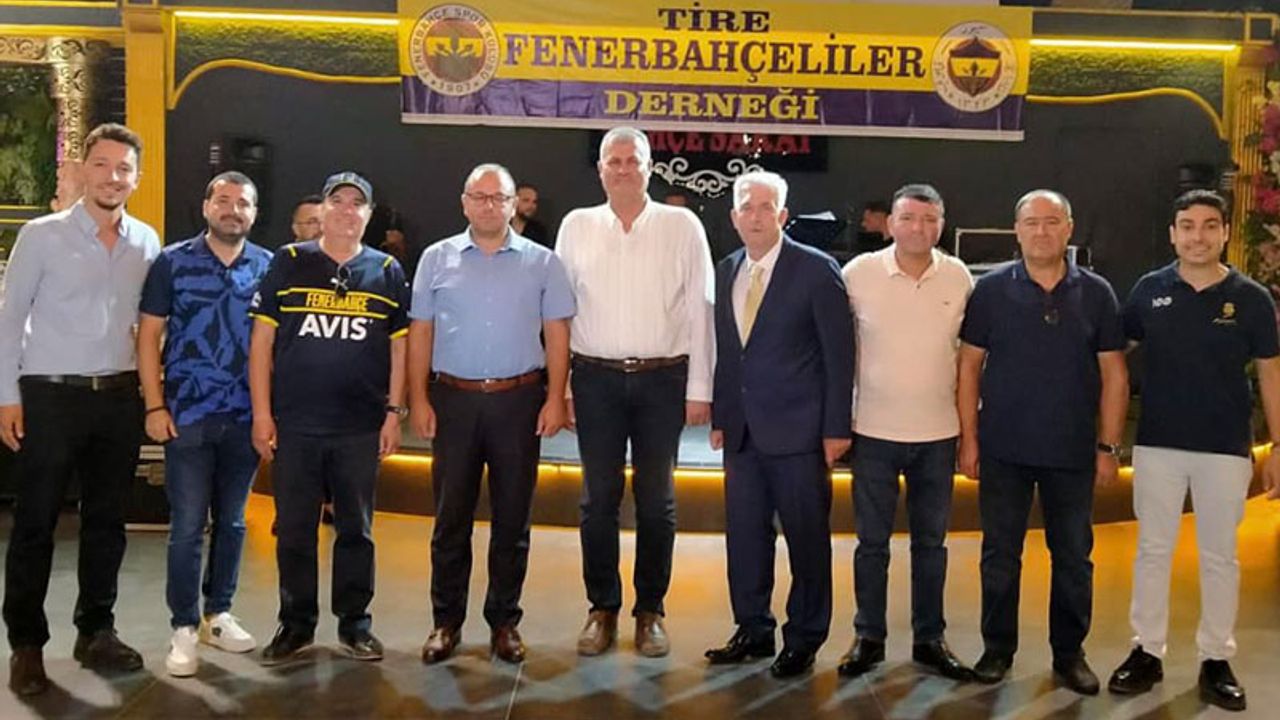 Tireli Fenerbahçeliler bir araya geldi.