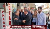 İYİ Partili adaylardan Tire çıkarması