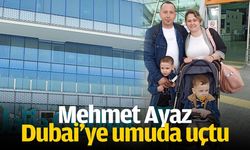 Mehmet Ayaz, umuda uçtu