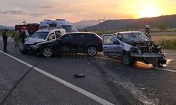 Tire – Belevi yolunda kaza: 4 Yaralı