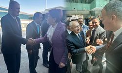 Başkan Duran, Kılıçdaroğlu ve Akşener'i havalimanında karşıladı