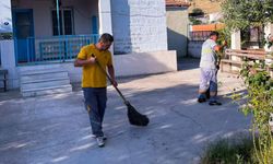 Tire Belediyesi’nden köylerde bayram temizliği