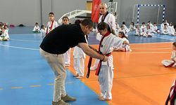 Taekwondocular, kuşak sınavını gerçekleştirdi