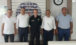 Osman Öztürk ve Yönetimi Emniyet Müdürü'nü ziyaret etti