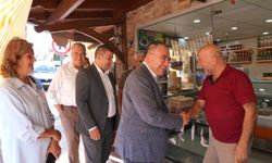 CHP Milletvekili Karakoz ve İl Başkan Yardımcısı Basmacı Tire’yi ziyaret etti