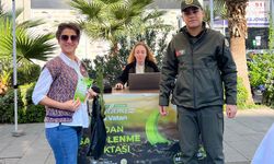 Tire'de ücretsiz fidan kampanyası