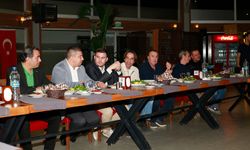 Tire FK camiası, yemekte bir araya geldi