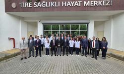 İl Sağlık Müdürü Ayhan Kul, Tire’deydi