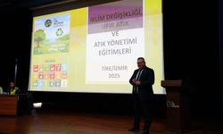 Tire Belediyesi, Muhtarlara “İklim Değişikliği ve Sıfır Atık” eğitimi düzenledi