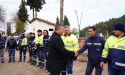 Başkan Okuroğlu, belediye personelinin yeni yılını kutladı