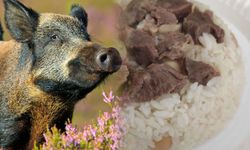 Babasının hayrına 500 kilo domuz eti yedirdi