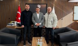 Mehmet Burak Göksu, Başkan Okuroğlu’nu ziyaret etti