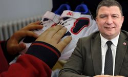 Tire Belediyesi’nden, öğrencilere ayakkabı desteği
