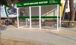 Tire Belediyesi'nden İşçi Servisleri İçin Özel Bekleme Noktaları