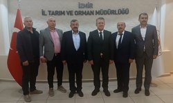 İzmir Haykoop’tan İl Tarım Müdürü Akdoğan’a ziyaret
