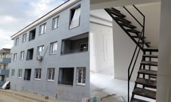 Tire'de yıllar süren inşaat çilesi: mağdurlar, basın açıklaması yaptı