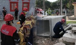 Tire’deki tatbikat, gerçeği aratmadı