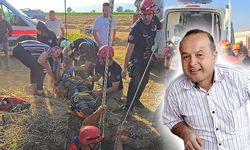 Kuyuya düşen çiftçi kurtarılamadı
