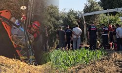 Tire’de Korkutan Kaza: 20 Metrelik Kuyuya Düşen Çiftçi Kurtarıldı