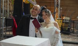 Gözeger ve Cengiz ailelerinin mutlu günü