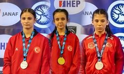 Tireli sporcular, milli takım formasıyla madalyaları topladılar