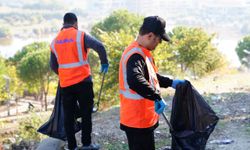 Tire Belediyesi ve ALPLA çalışanlarından Gölet’te çevre temizliği