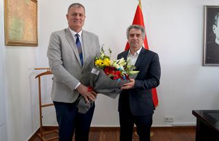 Başkan Duran, Kaymakam Vural Karagül’ü ziyaret etti