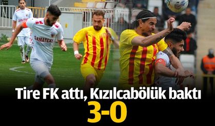 Tire FK attı, Kızılbacabölük baktı: 3-0