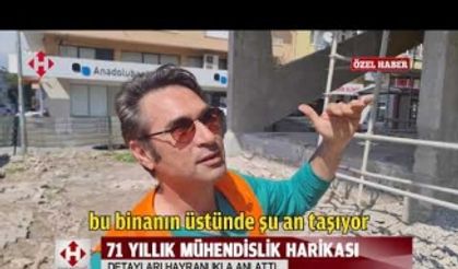 71 yıllık bina, günümüzdeki profesyonelleri hayrete düşürüyor
