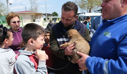 Minikler, can dostlarını ziyaret etti: “Satın alma, sahiplen!”
