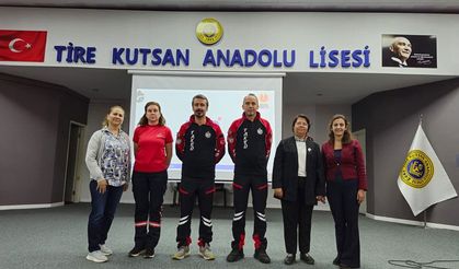 Tire Arama Kurtarma ve Eğitim Derneği’nden (TAKED) Afet Bilinci Eğitimi