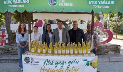 Tire Belediyesi’nden Atık Yağ Toplama Kampanyası