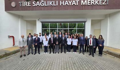 İl Sağlık Müdürü Ayhan Kul, Tire’deydi
