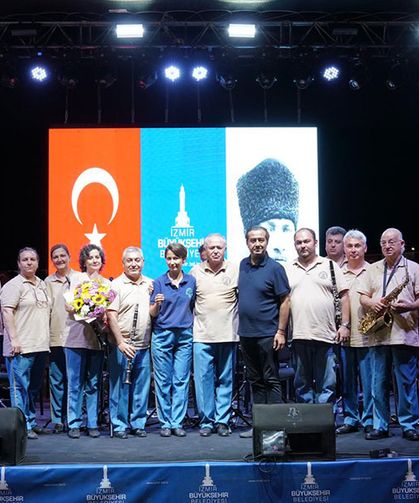 Tire Belediyesi Armoni Bandosu Konseri, dinleyenleri mest etti