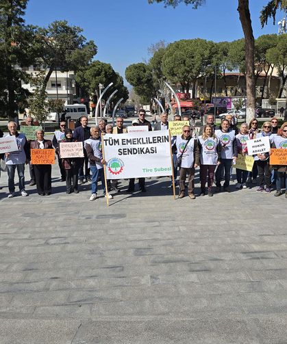 Emekliler: “Faize milyarlar var, emekliye yok!”