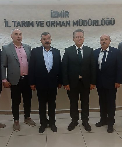 İzmir Haykoop’tan İl Tarım Müdürü Akdoğan’a ziyaret
