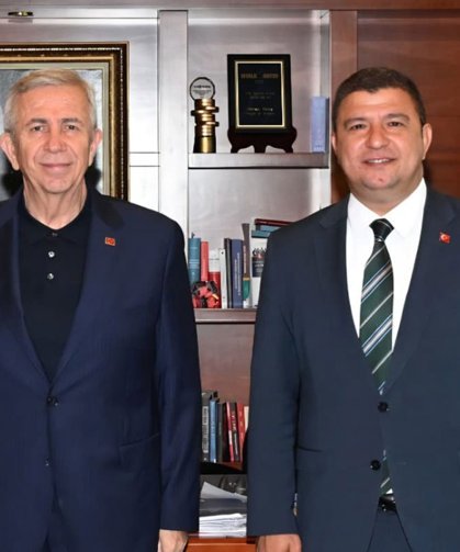 Başkan Okuroğlu, Mansur Yavaş’ı ziyaret etti: Tire, için önemli iş birliği