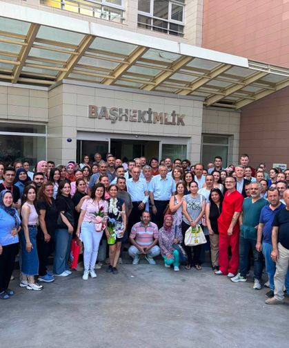 Tire Devlet Hastanesi Başhekimi Fatih Hayali Alkışlarla Uğurlandı