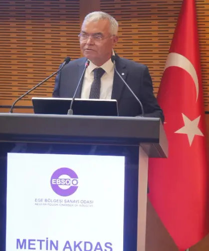 Metin Akdaş’tan EBSO Meclisi’ne veda etti