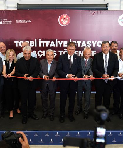 TOSBİ İtfaiye İstasyonu, törenle hizmete açıldı