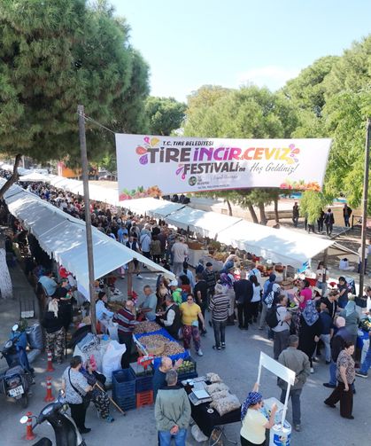 Tire İncir Ve Ceviz Festivali coşkuyla tamamlandı