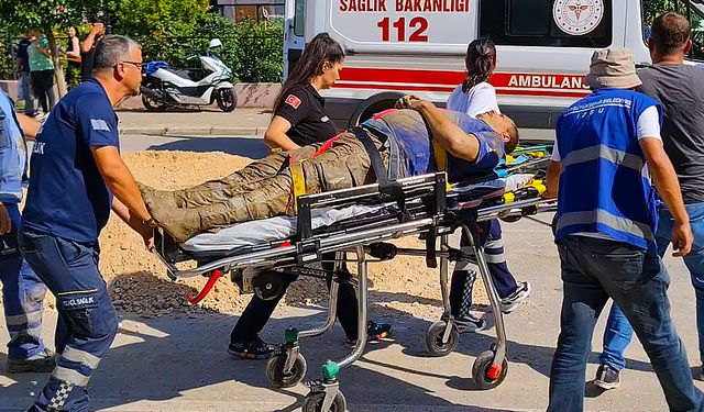 İZSU çalışanı, göçük altında kaldı