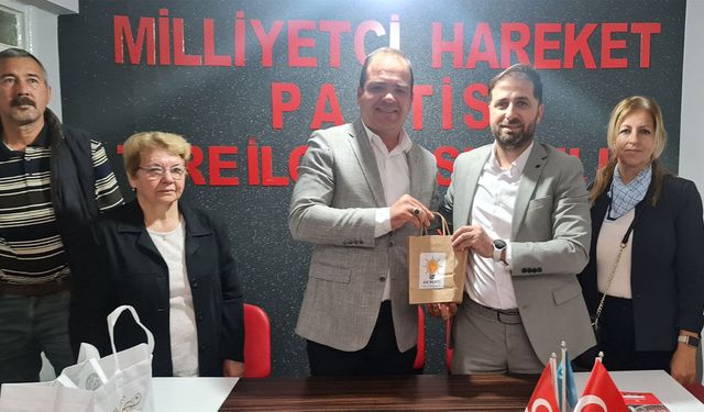 AK PARTİ’den MHP’ye “Hayırlı olsun” ziyareti