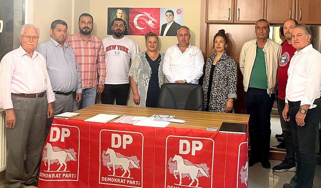 Demokrat Parti Tire’de Yönetim Kurulu’nu oluşturdu