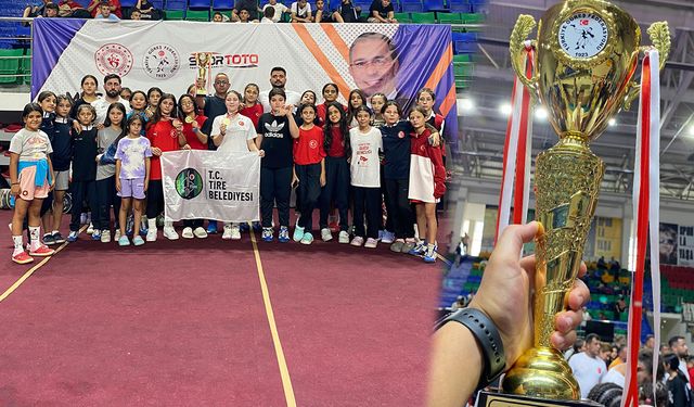 Tire Belediyespor Güreş Takımı Türkiye birincisi oldu