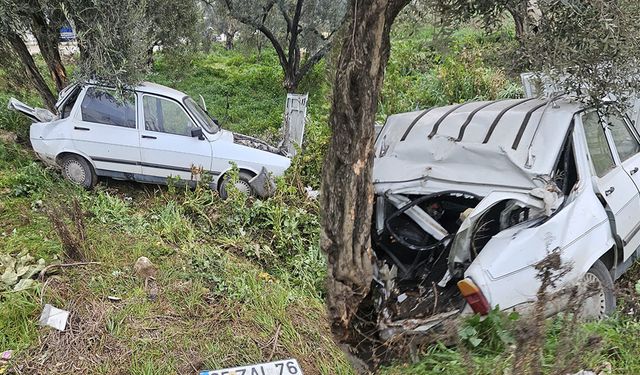 Tire’de kaza: 1 ölü 1 ağır yaralı