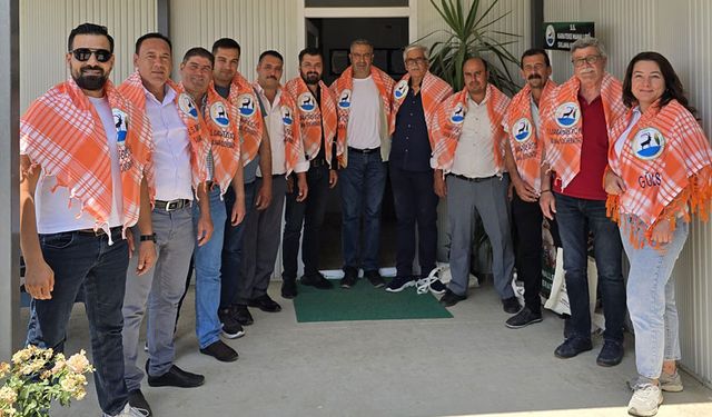 Tire Muhtarlar Derneği’nden kooperatif ziyareti