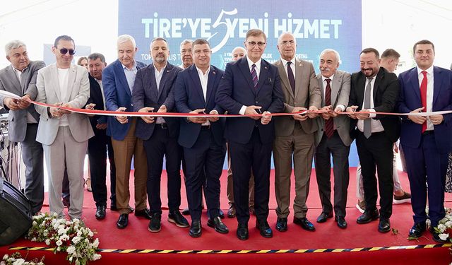 Tire’de toplu açılış töreni